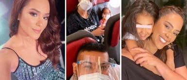 Karen Schwarz confesó que su pequeña se sometió a la prueba por primera vez. Karen Schwarz cuenta que su hija se realizó prueba COVID-19: "de terror"