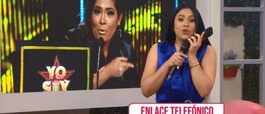 Siguen los enfrentamientos entre Maricarmen Marín y Katia Palma, ahora no solo es con Adolfo Aguilar. Maricarmen Marín llamó en vivo a Katia Palma y la calificó de "metiche"