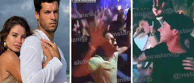 Patricio, Flavia y Hugo García son captados en fiesta COVID en Miami Patricio, Flavia y Hugo García son captados en fiesta COVID en Miami