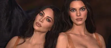 Kim Kardashian y Kendall Jenner presentan su nueva colaboración de fragancias Kim Kardashian y Kendall Jenner presentan su nueva colaboración de fragancias