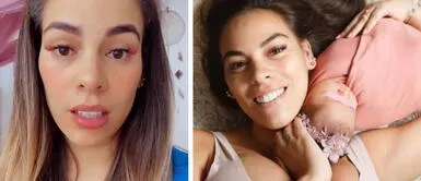 Aída Martínez respondió indignada por los comentarios negativos a su pequeña. Aída Martínez expuso a mujer que atacó a su bebé por sus rasgos físicos