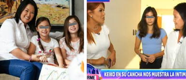 Keiko Fujimori abrió las puertas de su hogar. Keiko Fujimori mostró en TV lo talentosas que son sus hijas: "Están grandes y se sacan buenas notas"