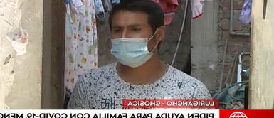 Piden ayuda para familia afectada, menor de 11 años se encarga de cuidar a sus padres y hermanos COVID-19: menor de 11 años se encarga de cuidar a sus padres y hermanos