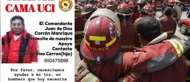 Bombero grave con COVID-19 necesita de cama UCI para sobrevivir Bombero grave con COVID-19 necesita de cama UCI para continuar con vida