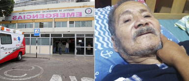 Hospital Casimiro Ulloa no opera a anciano que se rompió la pierna hace mes y medio Anciano con la pierna rota espera desde hace mes y medio que Hospital Casimiro Ulloa lo opere
