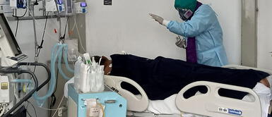 Áncash: sacerdote lleva esperanza a pacientes que luchan contra la COVID-19 Áncash: sacerdote lleva esperanza a pacientes que luchan contra la COVID-19