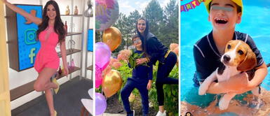 Sully Sáenz compartió emocionada cómo festejó el cumpleaños de su hijo. Sully Sáenz conmovió a su hijo al celebrar así su cumpleaños en pandemia | VIDEO