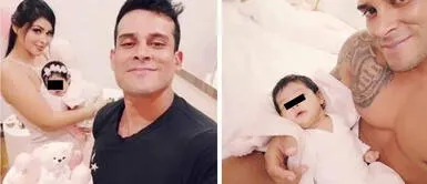 Pamela Franco y Christian Domínguez celebran el primes mes de su hijita con linda fiesta Pamela Franco y Christian Domínguez celebran el primer mes de su hija con linda fiesta