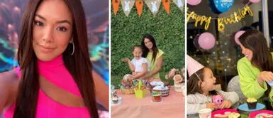Jazmín Pinedo mostró la linda fiesta que organizó para su menor. Jazmín Pinedo conmueve al celebrar tierna fiesta a su hija | VIDEO