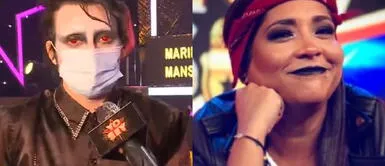 Marilyn Manson de Yo Soy responde a Katia Palma. ‘Marilyn Manson’ dice que Katia Palma lo quiere hacer quedar mal