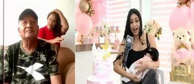 Pamela Franco comentó que su papá no la está pasando bien anímicamente. Pamela Franco feliz tras recibir sorpresa de su padre