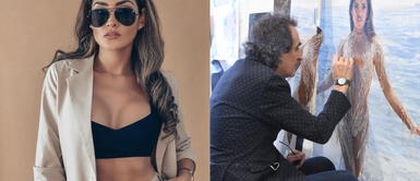 Michelle Soifer es musa de famoso pintor. Michelle Soifer: artista israelí la elige como inspiración y le dedica pintura