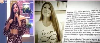 Maju a los que criticaron a Tula Rodríguez: “No comenten si no tienen conocimiento de qué ha pasado” Maju Mantilla defiende a Tula de críticas tras el fallecimiento de su mamá