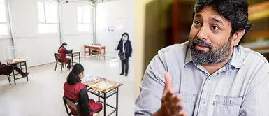 Ministro Ricardo Cuenca Ricardo Cuenca: "El Ministerio de Educación no está obligando a nadie a abrir las escuelas"