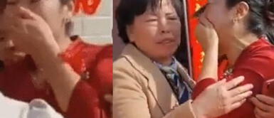 El mismo día de su boda, la novia se enteró que su futura suegra era en realidad su madre. China: Descubre en la boda de su hijo que su futura nuera era la hija que perdió hace 20 años