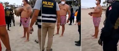 Sujeto que era intervenido por la policía se hizo pasar por uno de ellos. Piura: Hombre se hace pasar como policía para no ser intervenido y los llama terroristas