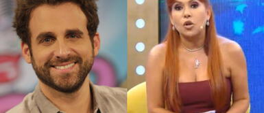 Rodrigo González responde a Magaly Medina. Rodrigo González a Magaly Medina: "A mi sí me gusta ver brillar a mis amigos"