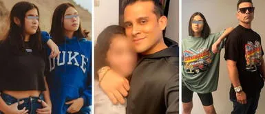 Camila y Gaela compartieron su pasión por el modelaje en TV. Hijas de Barraza y Christian Domínguez incursan como modelos para la marca de Brunella Horna