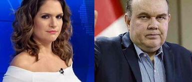 Lorena Álvarez se solidariza con Juliana Oxenford. Lorena Álvarez se enfrenta a Rafael López Aliaga por insultar a Juliana Oxenford