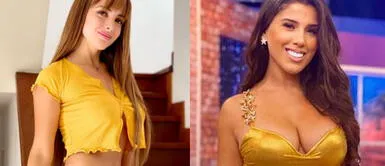 Yahaira Plasencia y Rosángela Espinoza vencen en reto de baile Yahaira Plasencia y Rosángela Espinoza vencen en reto de baile