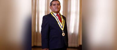 Rolando Esteban Aguirre era presidente de la Federación de Emolienteros y candidato por Somos Perú. Foto: Municipalidad de Lima Murió regidor de la Municipalidad de Lima, Rolando Esteban, tras luchar contra la COVID-19