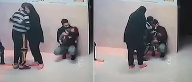 Médico salva a niña de asfixiarse y padres le agradecen con emotiva reacción Médico salva a niña de asfixiarse y padres le agradecen con emotiva reacción