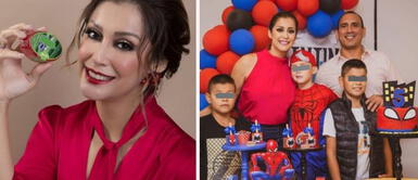 Karla Tarazona festejó en casa con su familia el onomástico de su primogénito. Karla Tarazona festejó con un tierno cumpleaños los 11 años de su hijo