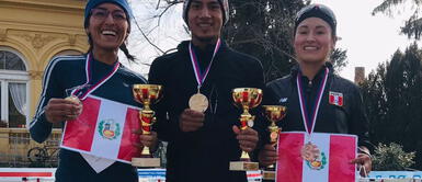 Marchistas nacionales dejaron en alto el nombre del Perú en República Checa Marchistas nacionales dejaron en alto el nombre del Perú en República Checa