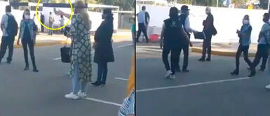 Elecciones 2021: mujer fue captada entregando 100 soles a electores que asumen rol de miembro de mesa Mujer entrega 100 soles a personas de la cola para que acepten ser miembros de mesa