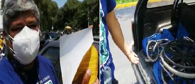 Policía se ofreció a que el esposo de la mujer con discapacidad se estacionara en lugar prohibido, luego desapareció. Elecciones 2021: Mujer con discapacidad espera 5 horas para votar y su vehículo termina multado