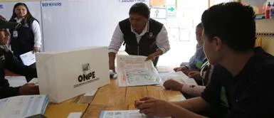 El hecho ocurrió en el distrito de San Luis, provincia de Carlos Fermín en Áncash. Foto referencial. Elecciones 2021: hombre intenta suplantar a su padre para votar y es detenido