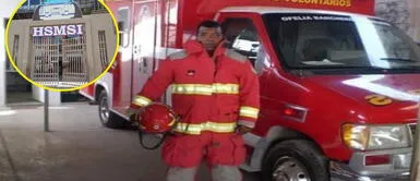 Bombero sufre infarto en local de votación y fallece en hospital Bombero sufre infarto en local de votación y fallece en hospital