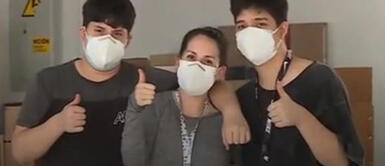 Joven llamó a sus dos hermanos para ser miembros de mesa en Los Olivos Joven llamó a sus hermanos para que todos sean miembros de mesa: “Se vuelve algo aburrido”