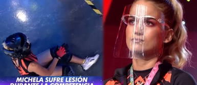 Michela Elías sufre lesión durante la competencia EEG: Michela Elías sufre lesión durante la competencia