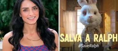 Aislinn Derbez viralizó con sus fanáticos el corto 'Salva a Ralph'. Aislinn Derbez se une a campaña en rechazo a cosméticos que experimentan con animales