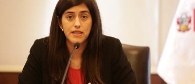 María Antonieta Alva fue ministra de Economía durante el Gobierno de Martín Vizcarra. Foto: John Reyes / La República Alva sobre trabajo en Gobierno: "No teníamos bancada, no se generaron las alianzas"