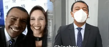 Verónica Linares y Chinchay Verónica Linares cuenta el estado de salud de Jimmy Chinchay tras contagiarse de la COVID-19