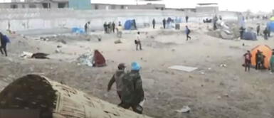 Esposa del fallecido indicó que debido al difícil acceso al lugar donde cayó su pareja, los peritos de Criminalística decidieron acudir hoy con equipo especial para retirar el cadáver. VES: hombre que había invadido Lomo de Corvina murió tras caer al abismo