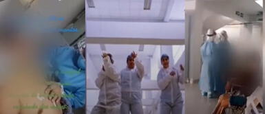 Enfermera técnica solo fue cambiada de área como medida disciplinaria. Piura: Enfermera grabó vídeos en TikTok con cadáveres y pacientes entubados por Covid-19