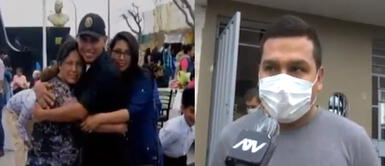 Madre del policía se encuentra en el hospital de la Policía, donde tampoco hay disponibilidad de camas UCI. Policía pide cama UCI para su madre con COVID-19: "No la quiero perder, ayúdenme"