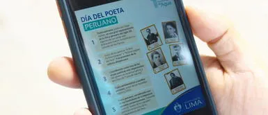 Día del Poeta Peruano Circuito Mágico del Agua organiza concurso por el Día del Poeta Peruano