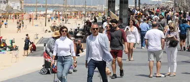 Desde hoy, Israel deja de lado las mascarillas tras su Israelíes salen a la calle sin mascarilla por primera vez en un año