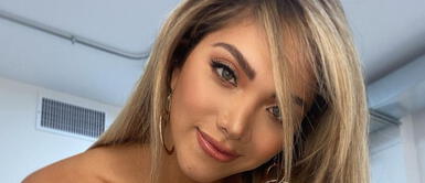 Isabel Acevedo revive el estampado a rayas con outfit ideal para clima templado Isabel Acevedo revive el estampado a rayas con outfit ideal para clima templado