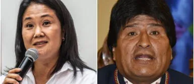 Keiko Fujimori rechaza las expresiones de Evo Morales y le dice que Keiko Fujimori a Evo Morales: "No se meta en mi país"