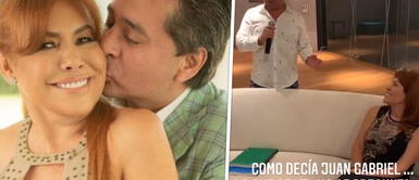 Alfredo Zambrano le canta romántico tema a Magaly Medina. Foto: Magaly Medina/ Instagram/ Jessica Newton/ Instagram Magaly Medina confirmaría reconciliación con Alfredo Zambrano tras romántico vídeo