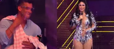 Christian Domínguez orgullos de Pamela Franco tras participación en El artista del año. Christian Domínguez sobre participación de Pamela en ‘El Artista del año’: “Estuvo muy nerviosa”
