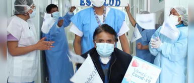 COVID-19 Puno: Hombre ganó la batalla al coronavirus luego de 120 días en cuidados intensivos Puno: Hombre de 56 años venció la COVID-19 tras permanecer 120 días en cama UCI