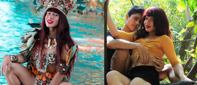 La Uchulú y compañero YouTube La Uchulú sorprende en redes con fotos junto a su gran amor