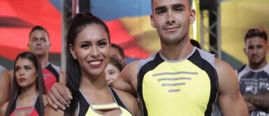 Dagner y Sarah, excompetidores del show de televisión Calle 7. Pareja de reality fallece al caer de piso 12 e investigan presunto feminicidio