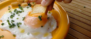 Huevo frito en microondas Recetas fáciles: cómo freír huevo en el microondas, ¡queda delicioso!